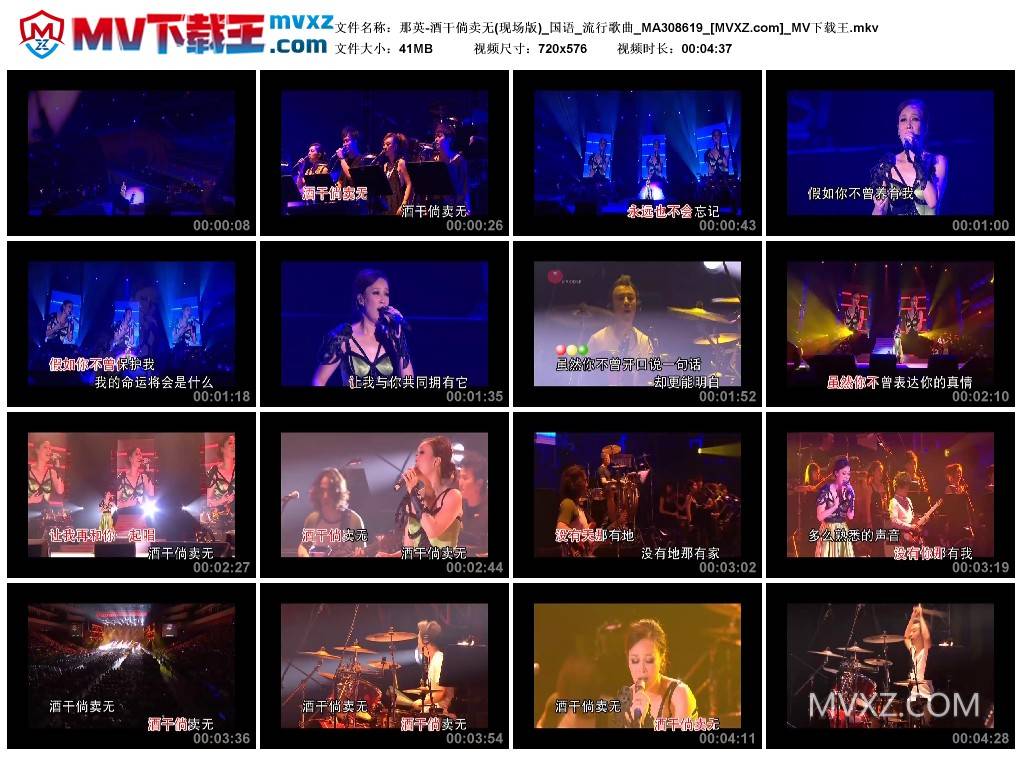 那英-酒干倘卖无(现场版)_国语_流行歌曲_MA308619